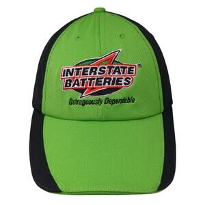 Interstate Batteries Strapback Hat Multicolor One Size Embroidered